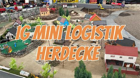 IG Mini Logistik e v Herdecke Parcours für RC Trucks YouTube