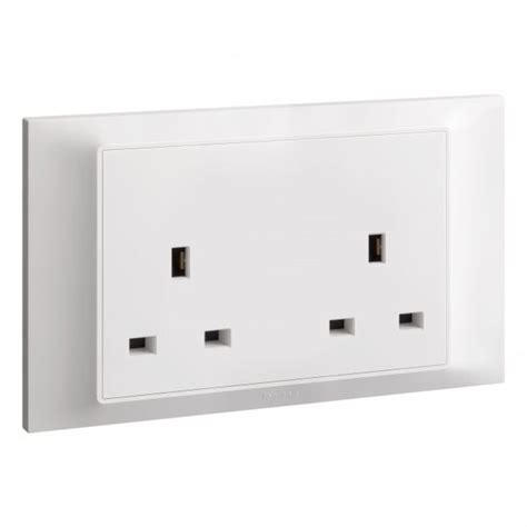 Legrand British Standard Socket Outlet Belanko S 13a X 250v 2 Gang