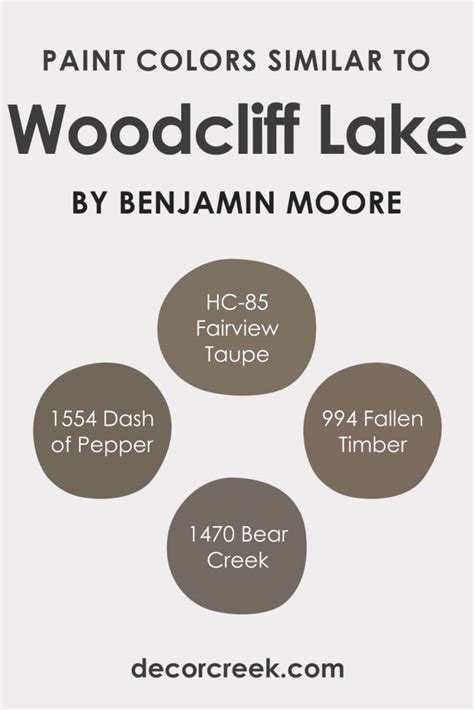 Woodcliff Lake 980 Paint Color By Benjamin Moore DecorCreek