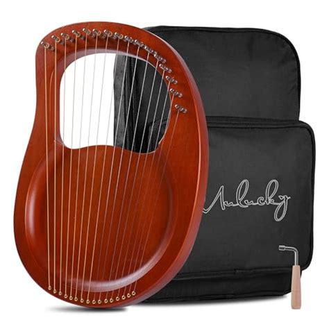 Snapklik Mulucky Lyre Harp Metal Steel String Bone Saddle