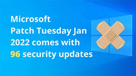 Microsoft Patch Tuesday January 2022 Comes With 96 Security Updates