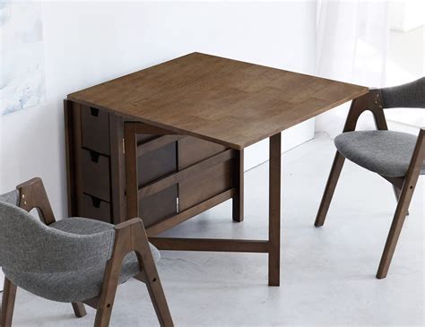 extendable dining tables  small spaces living   shoebox