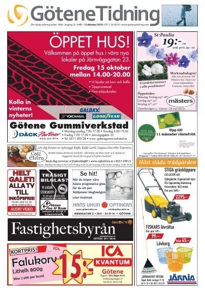 Vecka 41 Götene Tidning