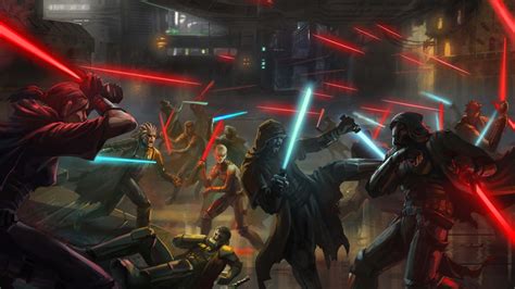 Star Wars The Old Republic Swtor Faction Wallpaper Comic Style