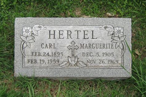 Carl L Hertel Find A Grave Memorial