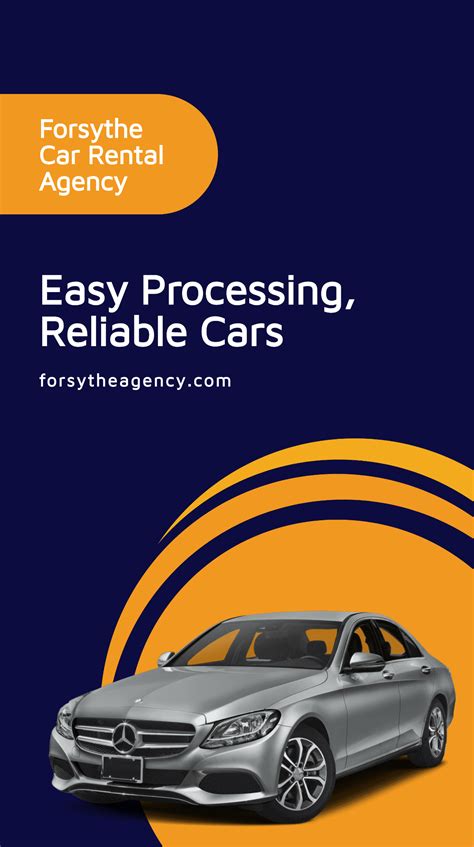 Free Car Rental Agency Instagram Story Template to Edit Online