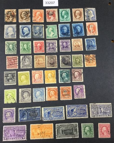 US Stamps 50 Classic Stamps Used Collection LOT #33207 | United States ...