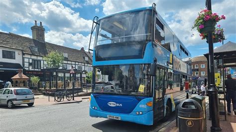 Metrobus Scania OmniCity N27OUD Getting Hammered On Route 400 YouTube