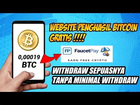 PENGHASIL BITCOIN TERCEPAT 2022 0 00019BTC WEBSITE PENGHASIL