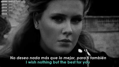 Adele Someone Like You Lyrics Español Video Official Youtube