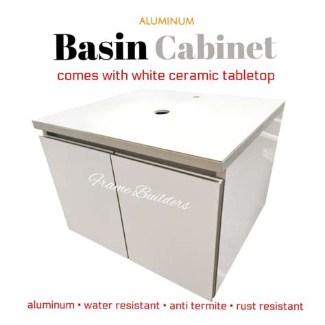 [PRE-ORDER] Basin Cabinet/Aluminum Bathroom Basin Counter/Basin Cabinet ...