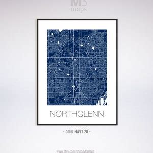 Northglenn Colorado Northglenn CO Map Northglenn Map - Etsy