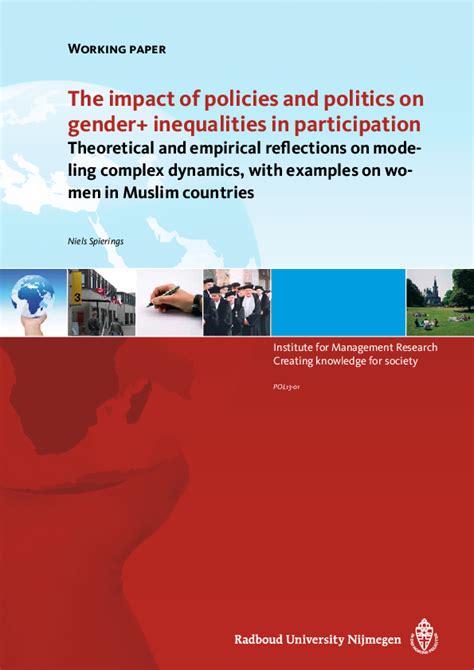 Pdf The Impact Of Policies And Politics On Gender Plus Inequalities