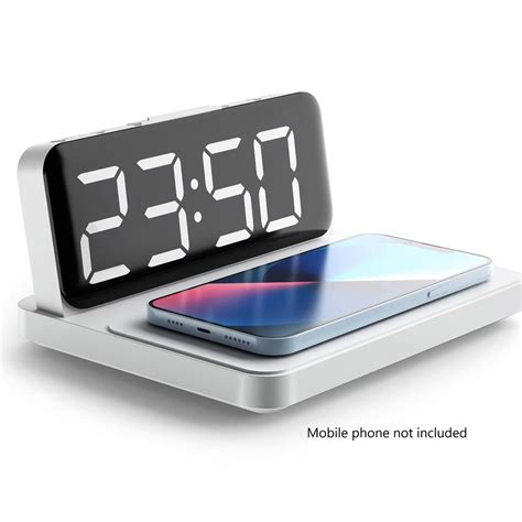 Digital Alarm Clock and Wireless Phone Charger | K Care Healthcare ...