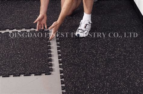 China Jigsaw Rubber Floor Matjigsaw Rubber Tile Floorpuzzle Mat