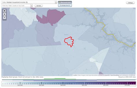 Martin Georgia Ga Income Map Earnings Map And Wages Data