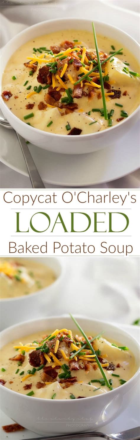 Copycat Loaded Baked Potato Soup The Chunky Chef