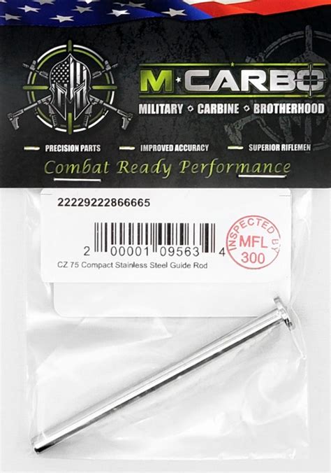 Cz 75 Compact Stainless Steel Guide Rod M Carbo