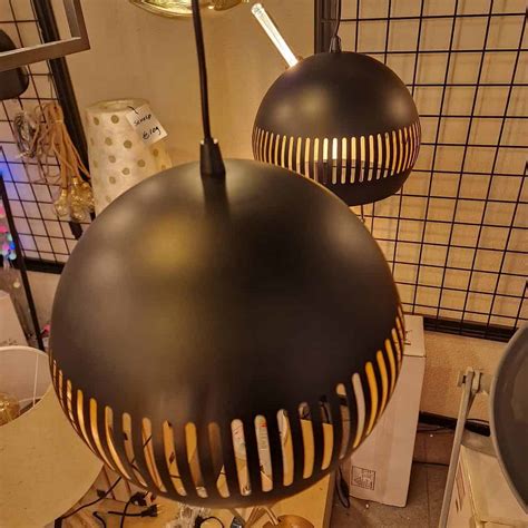 Hanglamp Globo Zwart Goud Lichts H Z Lichy Lampen