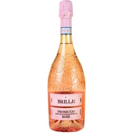 Brilla Prosecco Rosé DOC 750mL Elma Wine Liquor