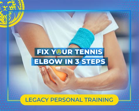 Fix Your Tennis Elbow In Steps