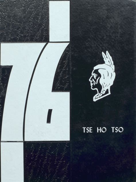 1976 yearbook from Window Rock High School from Ft. defiance, Arizona ...