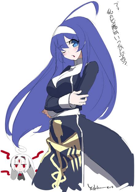 Orie Ballardiae Harada And Vatista Under Night In Birth Drawn By