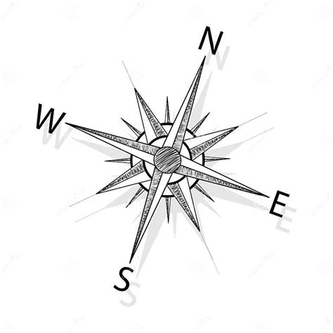 Vector Compass Stock Vector Illustration Of Navigation 19267863