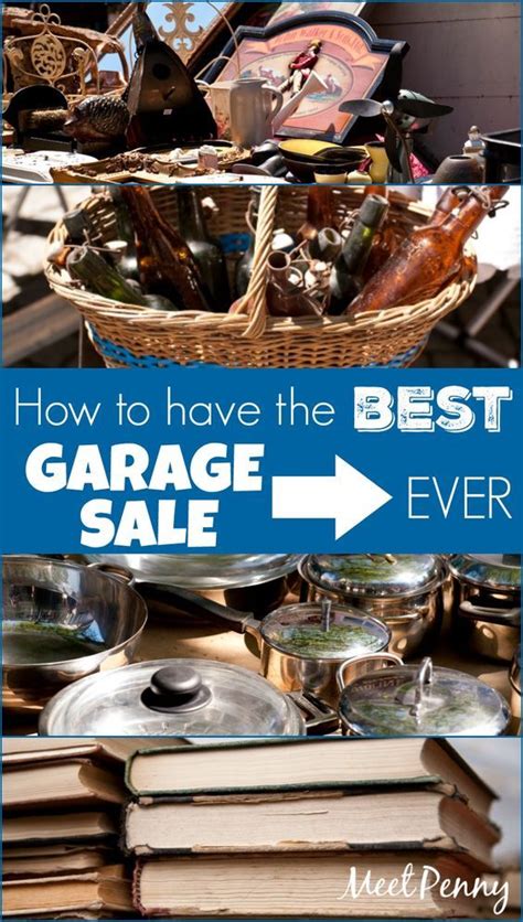 The Best Garage Sale Tips Ever Meet Penny Garage Sale Tips Yard