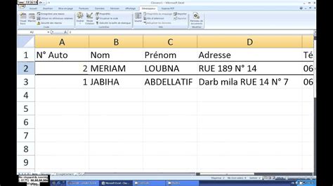 Comment Cr Er Une Base Des Donn Es Avec Macro Excel Youtube