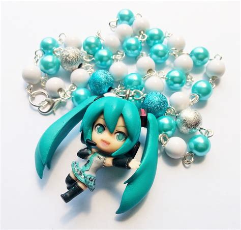 Hatsune Miku Necklace Project Diva Len By Sweetsarucreations