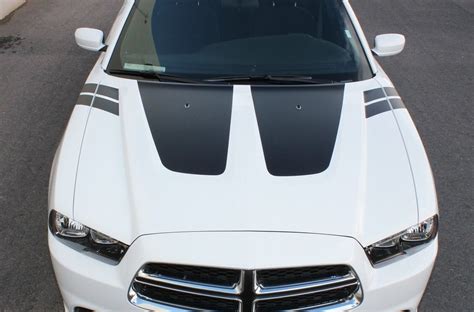 Dodge Charger 11 14 Vinyl Graphics For Hood