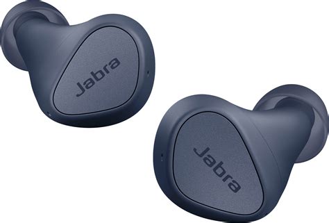 Jabra Elite True Wireless Noise Cancelling In Ear Headphones Navy