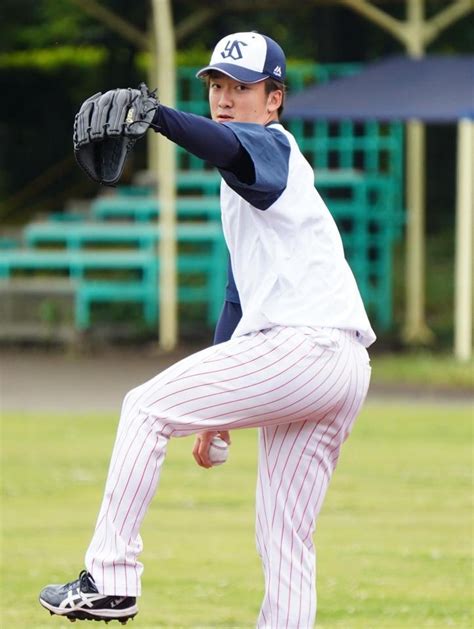 ヤクルト・ドラ1吉村 プロ初のスライド登板は「あまり気にせず」 野球 デイリースポーツ Online