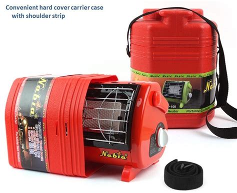 NABIA Portable Gas Heater SGH 100 / SGH 200 Convertable Cooker Small ...