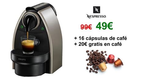 Chollazo Cafetera Nespresso Krups Xn Solo Y Gratis