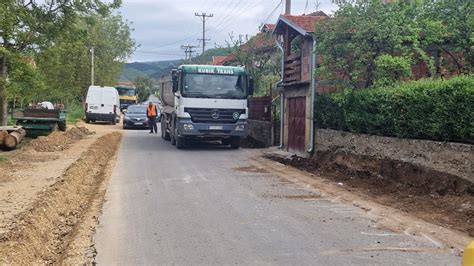 Gradašnički put uskoro dobija trotoare U toku su radovi vredni 34