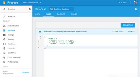 Realtime Database Rules Mastering Firebase For Android Development