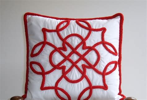 Days At Buttermilk Cottage Making A Celtic Braid Knitted Pillow