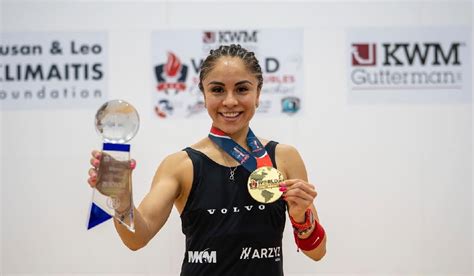 Paola Longoria Volvi A Coronarse Campeona Mundial Tras Vencer A