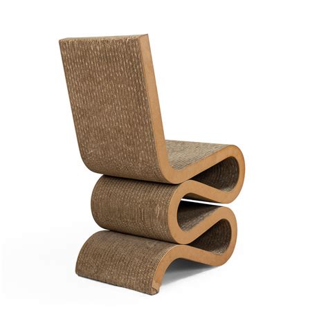 Corrugated Cardboard Wiggle Chair Frank Gehry