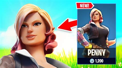 NEW PENNY Skin Gameplay In FORTNITE YouTube