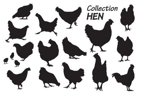 Chicken Silhouette Clip Art