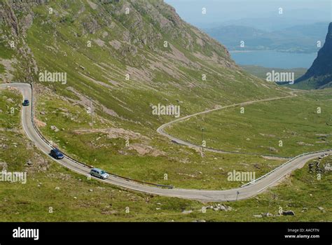 Bealach Na Ba Pass Of The Cattle Applecross Scottish Highlands Uk Gb