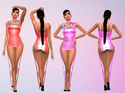 Johnnieleemj Sexy Chop Dress Downloads The Sims 4 Loverslab