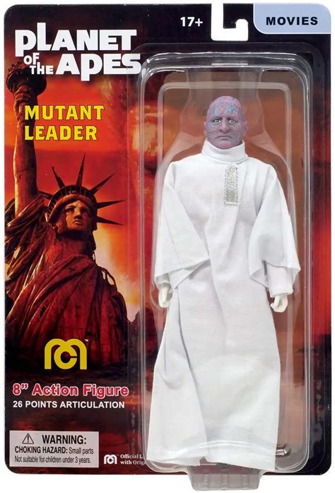 Planet of the Apes Mutant Leader 8 Action Figure Version 2 Mego Corp ...