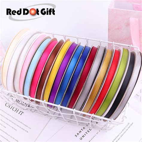 Wholesale Listing 3 8 1cm Width Satin Ribbon 10 Roll 100 Yards