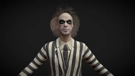 Beetlejuice Buy Royalty Free 3d Model By Sean4297 [30b2901] Sketchfab Store