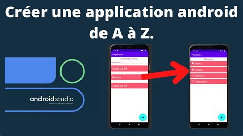 Comment Cr Er Une Application Android De A Z Avec Base De Donn Es Sur