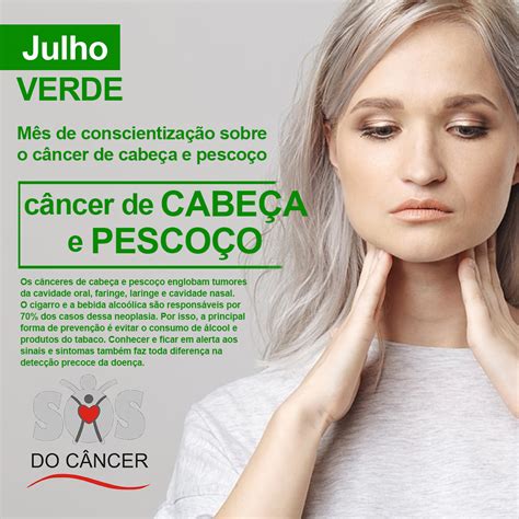 Julho Verde Sos Do C Ncer